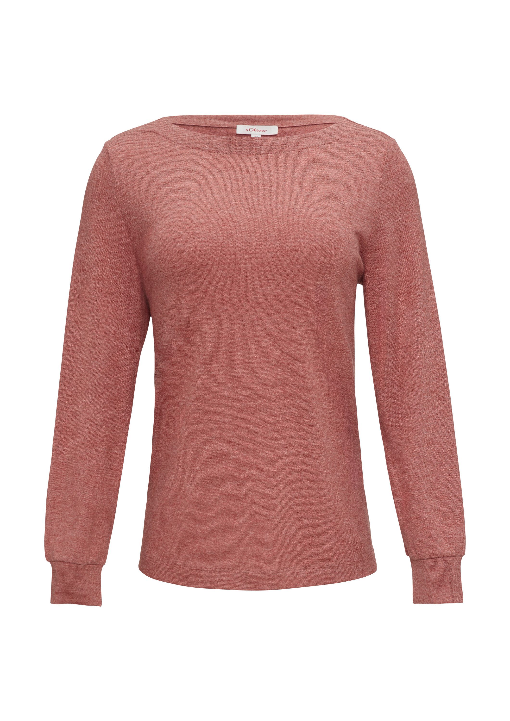 s.Oliver Langarmshirt T-Shirt Weiches Longsleeve aus günstig online kaufen