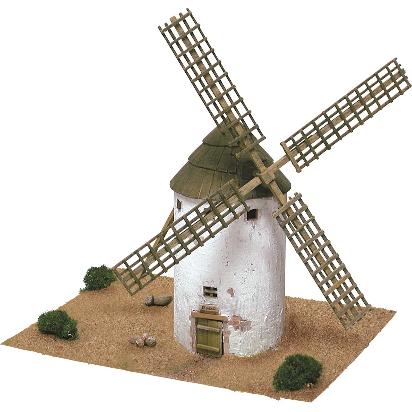 Firma Aedes Ars S.L. ® Modellbausatz AEDES ARS Steinbaukasten Windmühle - Molino de la Mancha