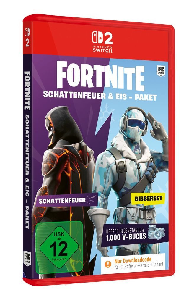 Fortnite Schattenfeuer & Eis Paket (Code in Box) Nintendo Switch 2