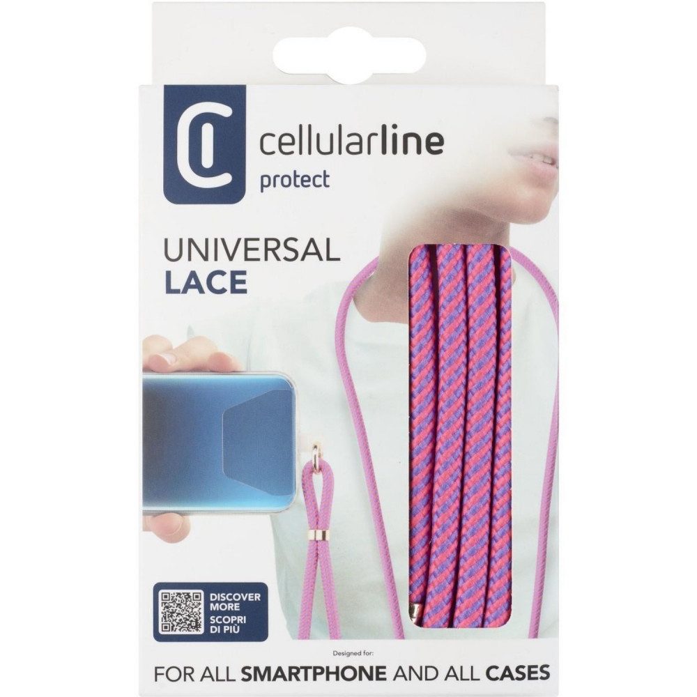 Cellularline Handykette - Lace Universal - rosa