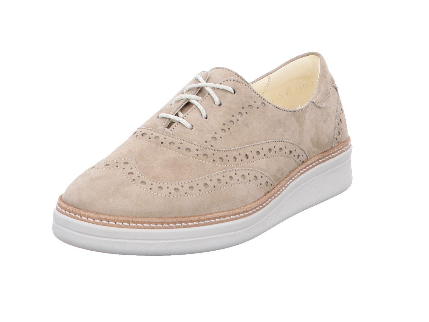Christian Dietz Vicenza beige Schnürschuh