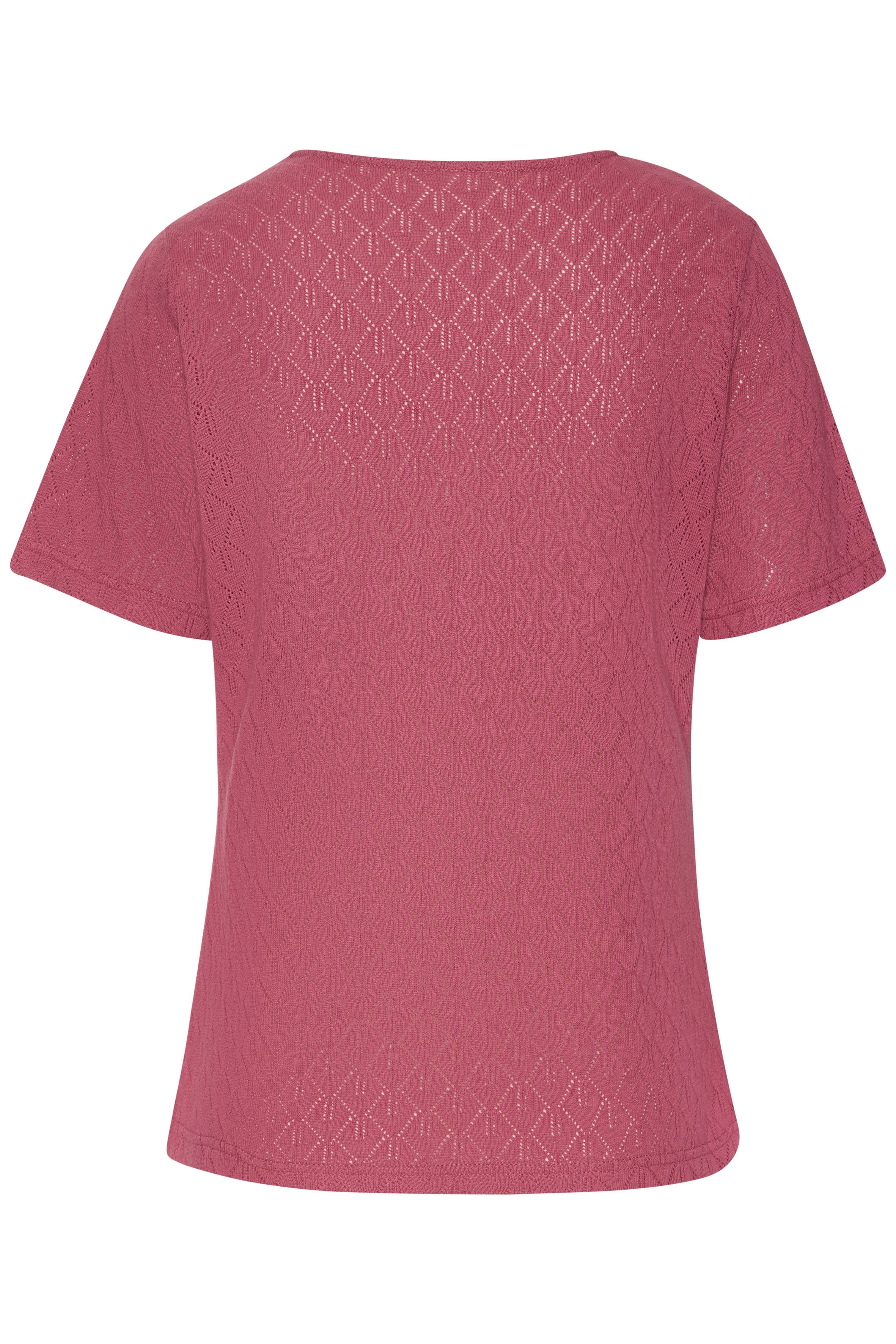 Vivance by Lascana Kurzarmshirt mit sommerlichem Ajour-Muster aus luftiger Baumwoll-Qualität