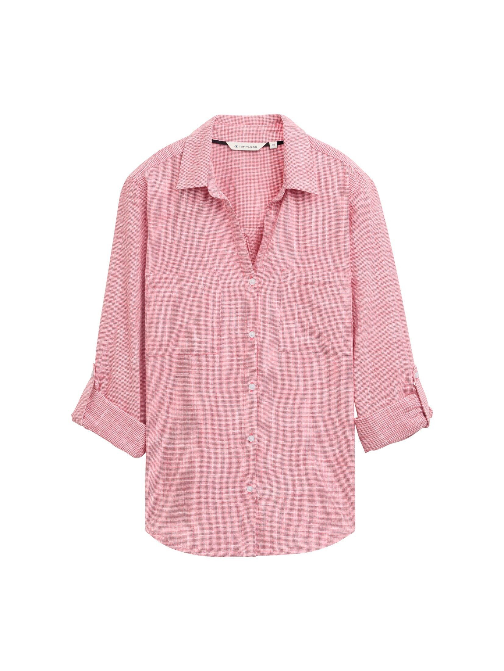 TOM TAILOR Blusenshirt Langarm BLOUSE WITH günstig online kaufen