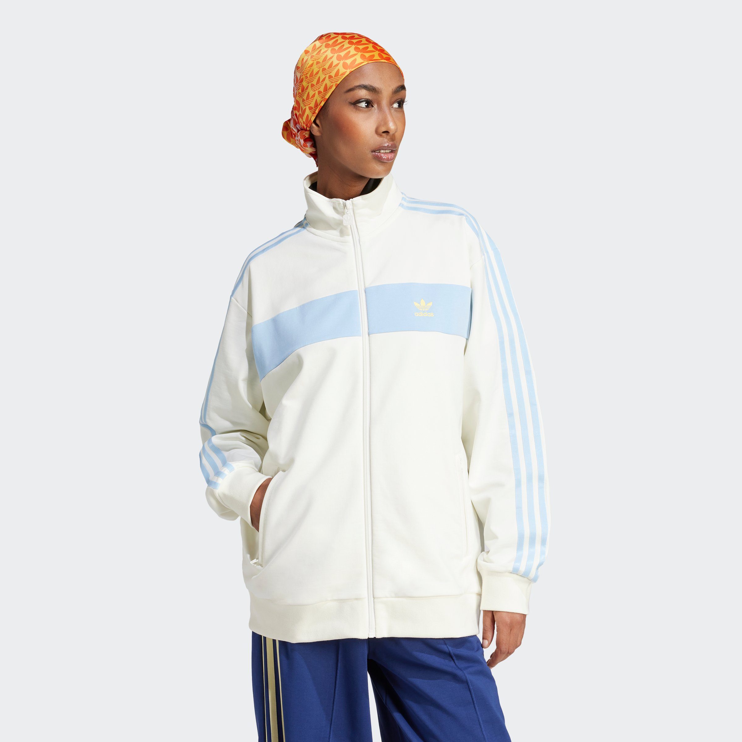 Adidas trainingsjacke damen weiß sale