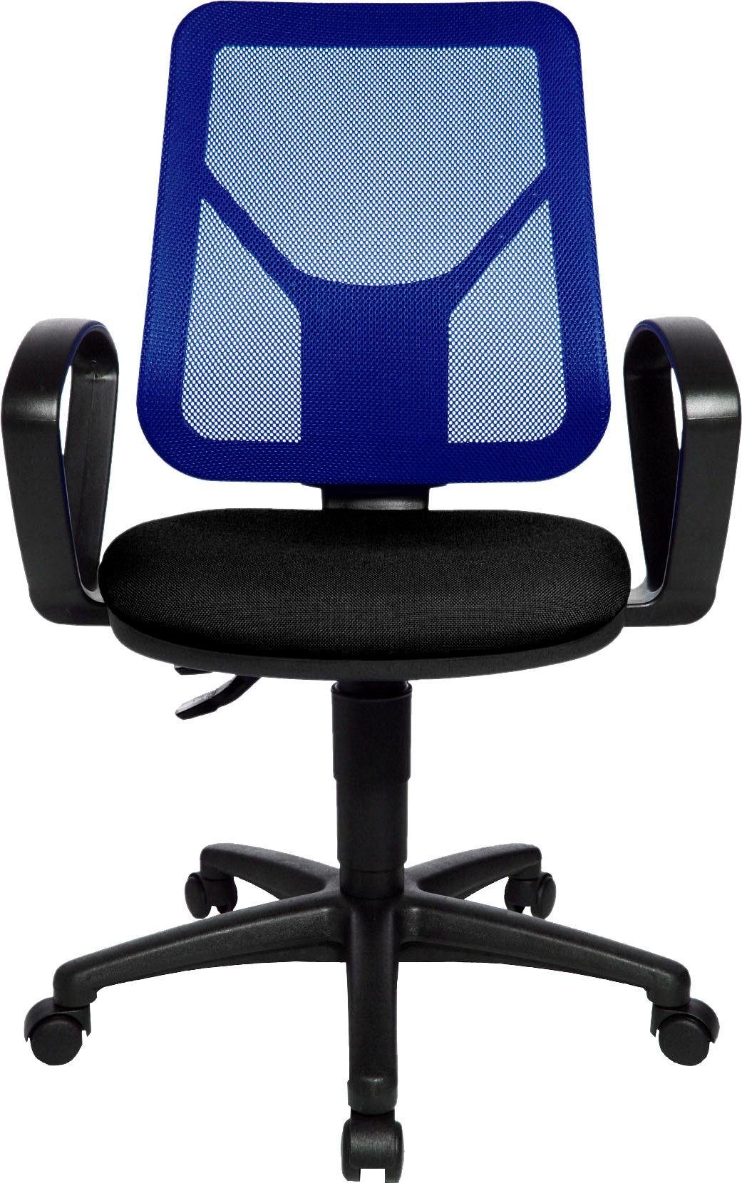 TOPSTAR Net Bürostuhl schwarz/blau Airgo