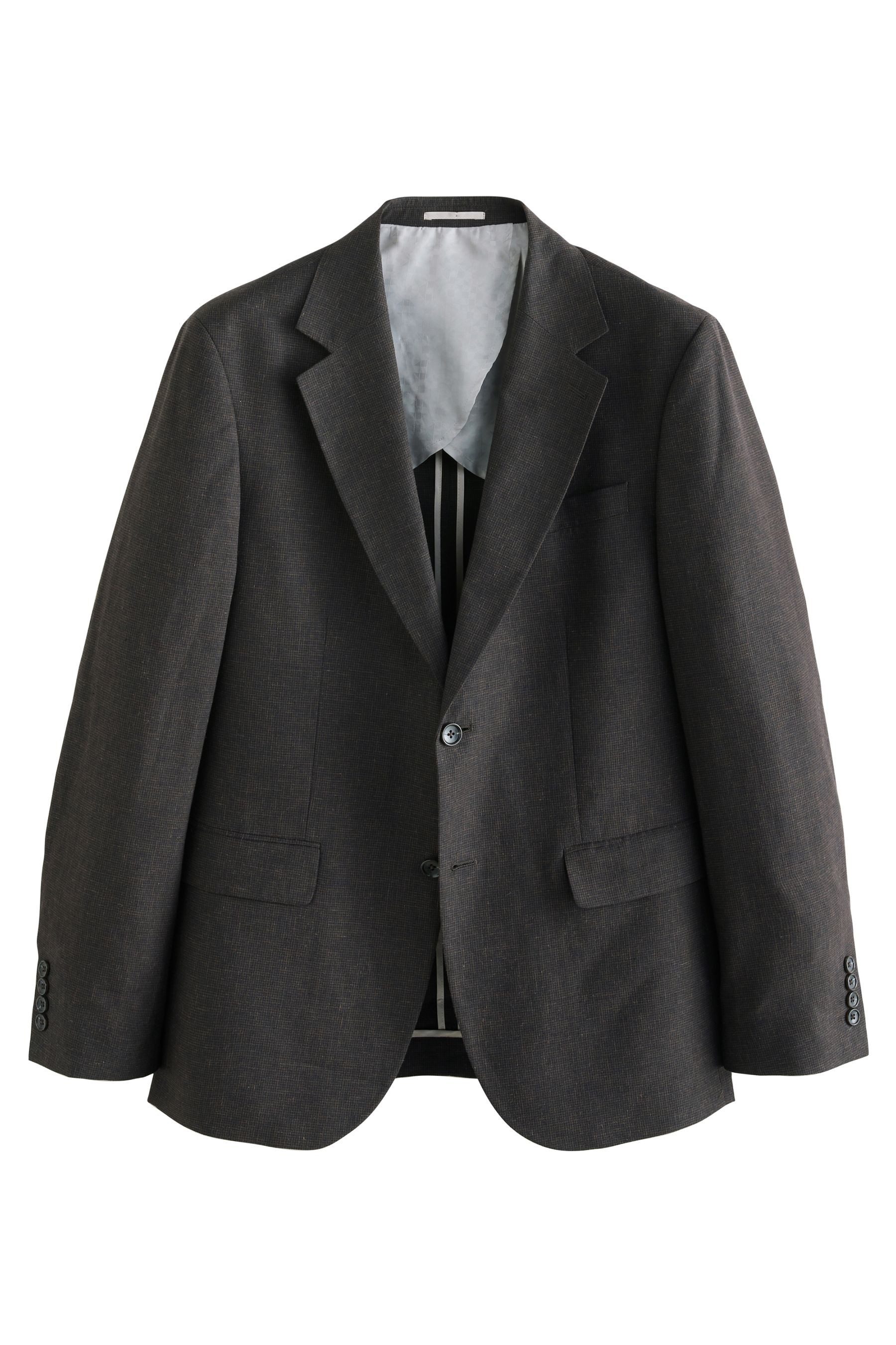 Sakko Strukturiertes Slim Fit Anzugsakko