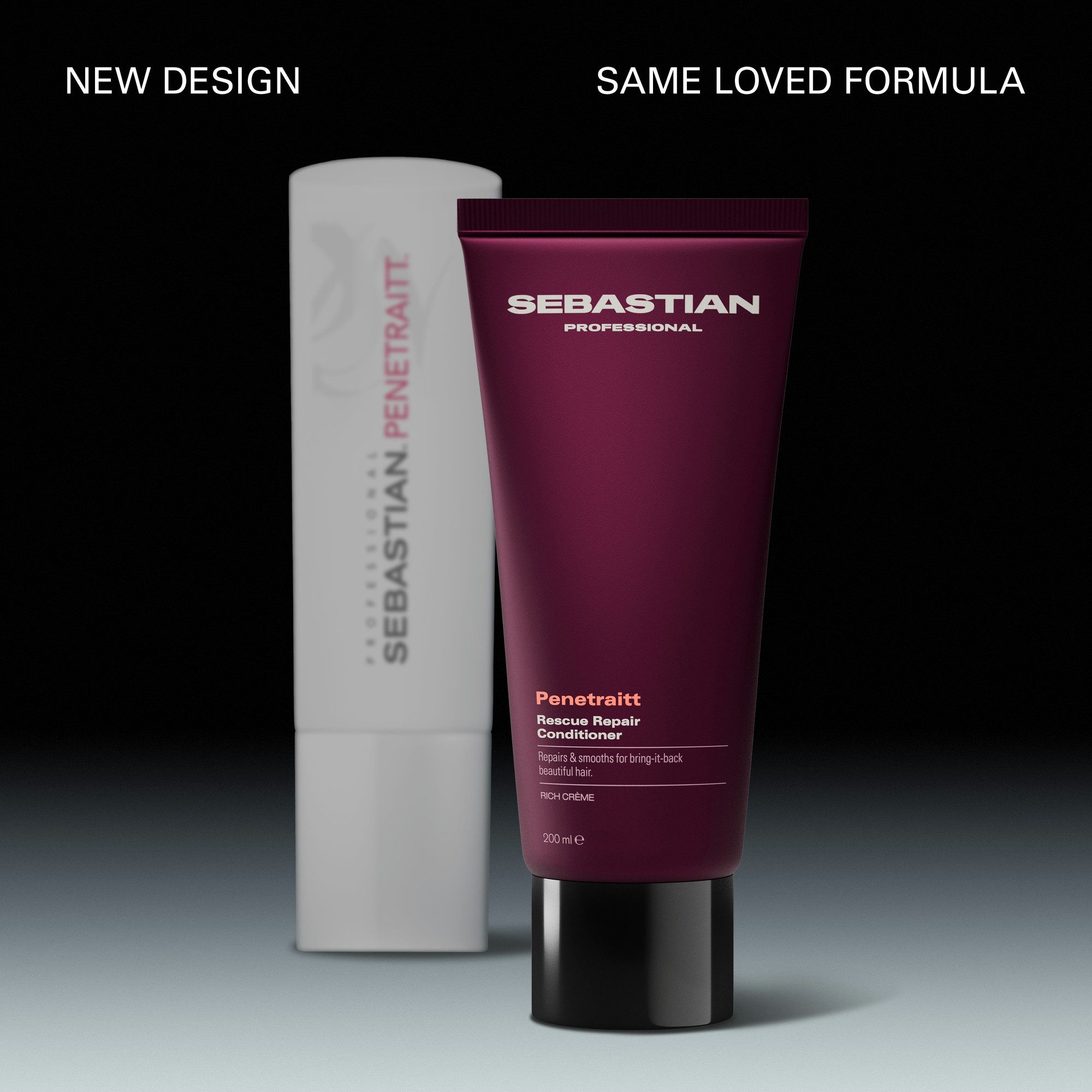 Sebastian Professional Haarspülung Penetraitt Conditioner, für geschädigtes Haar, flüssige Textur, 200 ml Inhalt