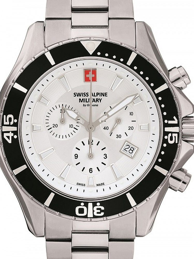 Swiss Alpine Military Quarzuhr Swiss Alpine Military 7040.9132 Chronograph 44mm 10ATM