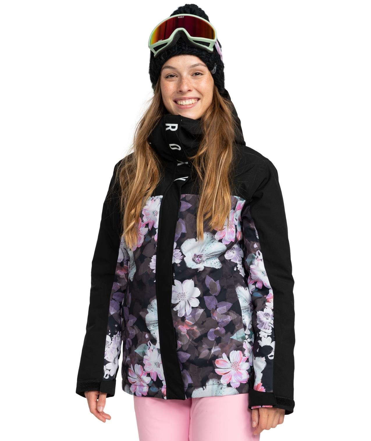 Damen Roxy BLURRY GALAXY Skijacke Skijacke FLOWER Roxy