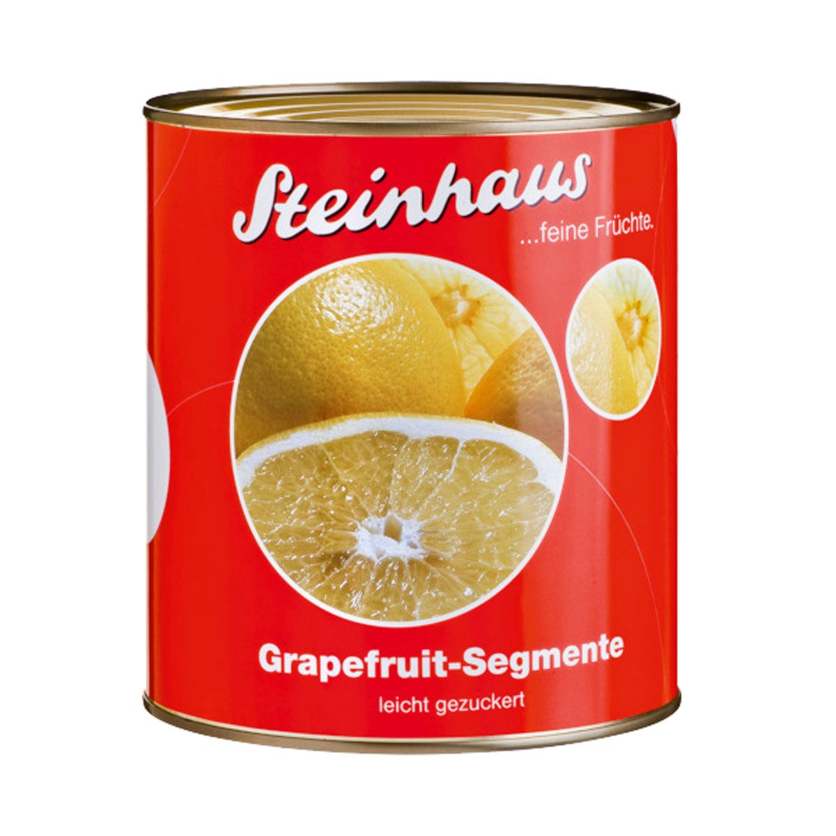 Steinhaus Obstkonserve, Steinhaus Grapefruit Segmente feine Früchte leicht gezuckert 3100ml