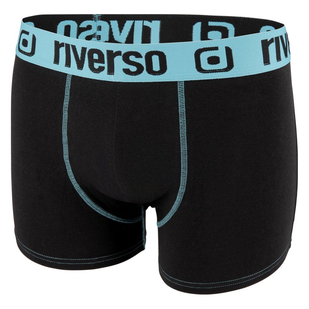 riverso Boxershorts Herren Retroshorts RIVJONNY Unterhosen (Vorteilspack, 6-St) Basic Boxer mit Stretch – Bild 4 von 5