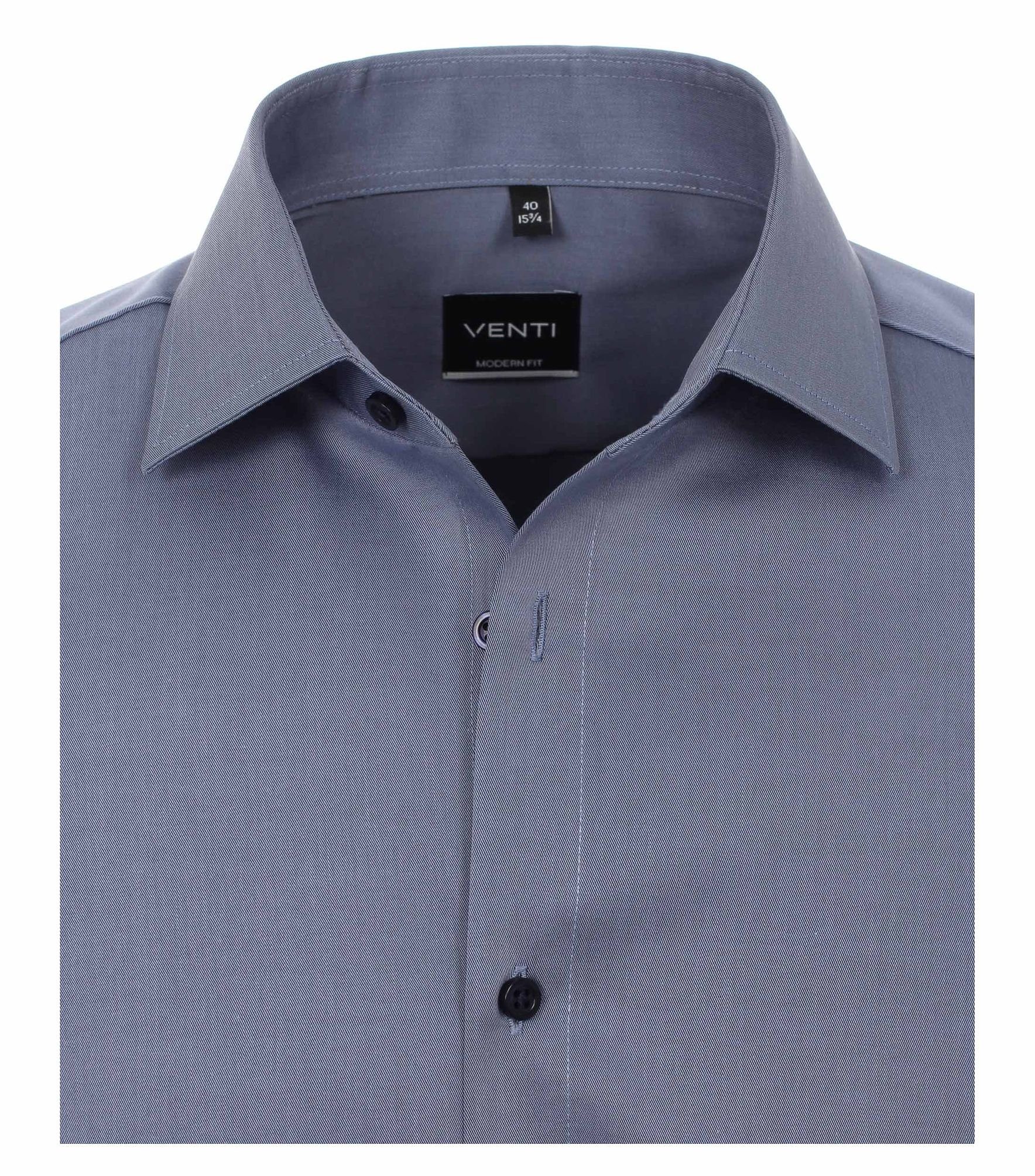 VENTI Langarmhemd Hemd Blau (100) Kent (001880)