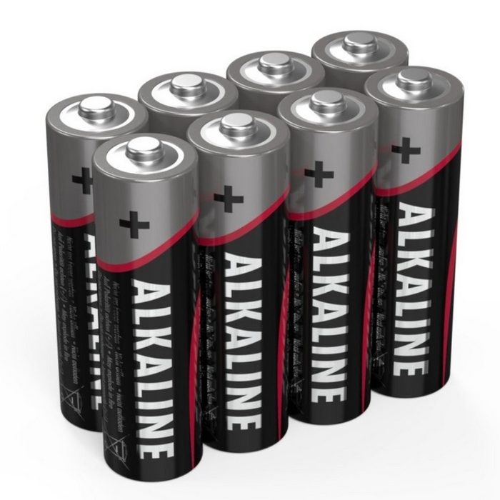 ANSMANN® 5015280 AA Mignon Batterie LR6 Alkaline 1.5 Volt 8 Akku