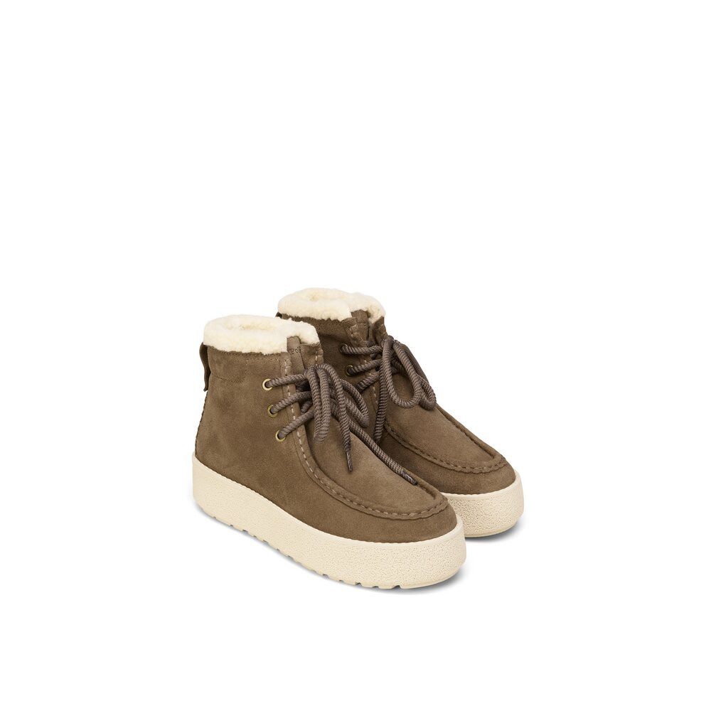 Marc O'Polo Marc O'Polo Shoes - Schnürer Model Pia - Grau Stiefel günstig online kaufen