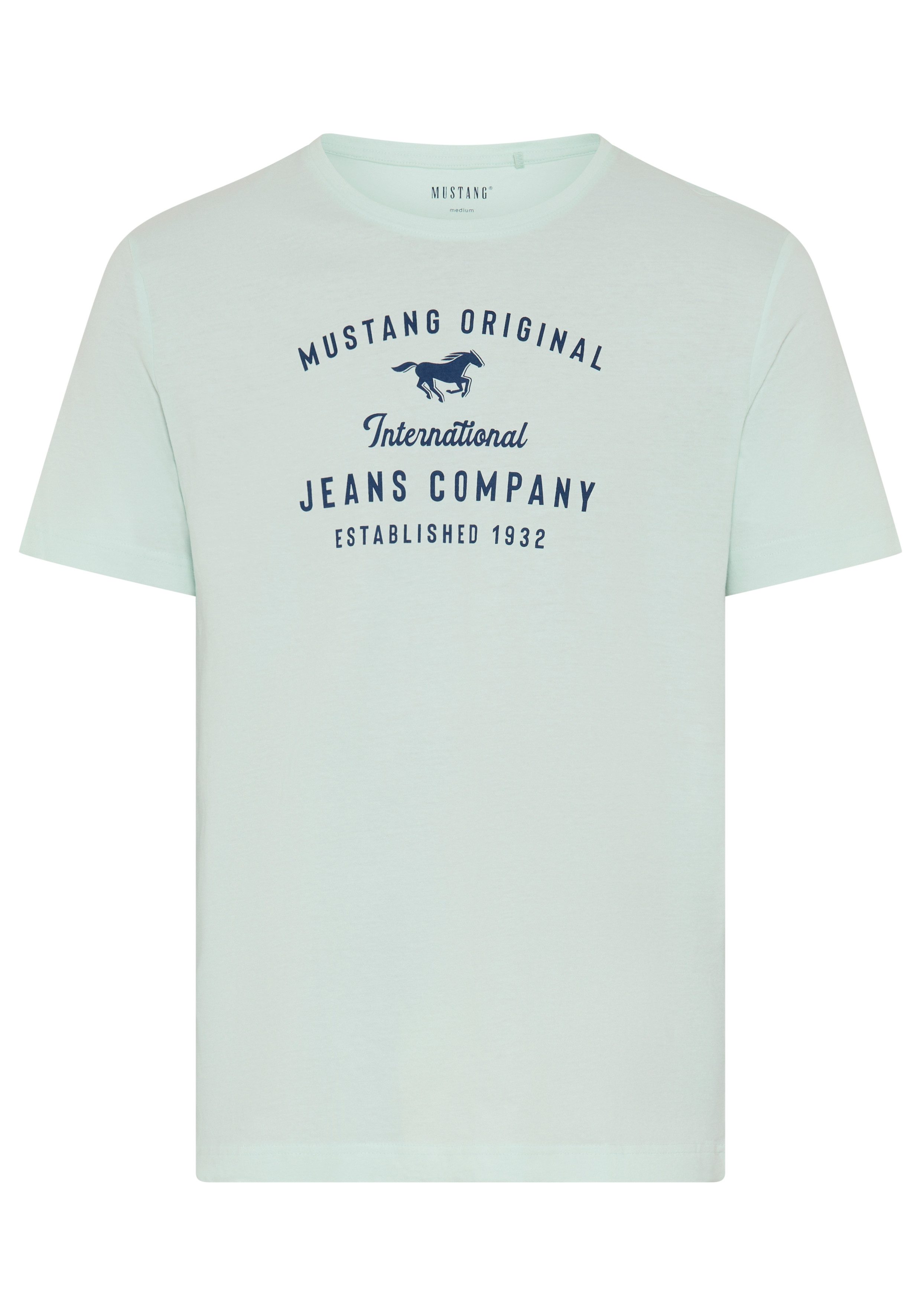 Rundhalsshirt Alex Logoprint uni