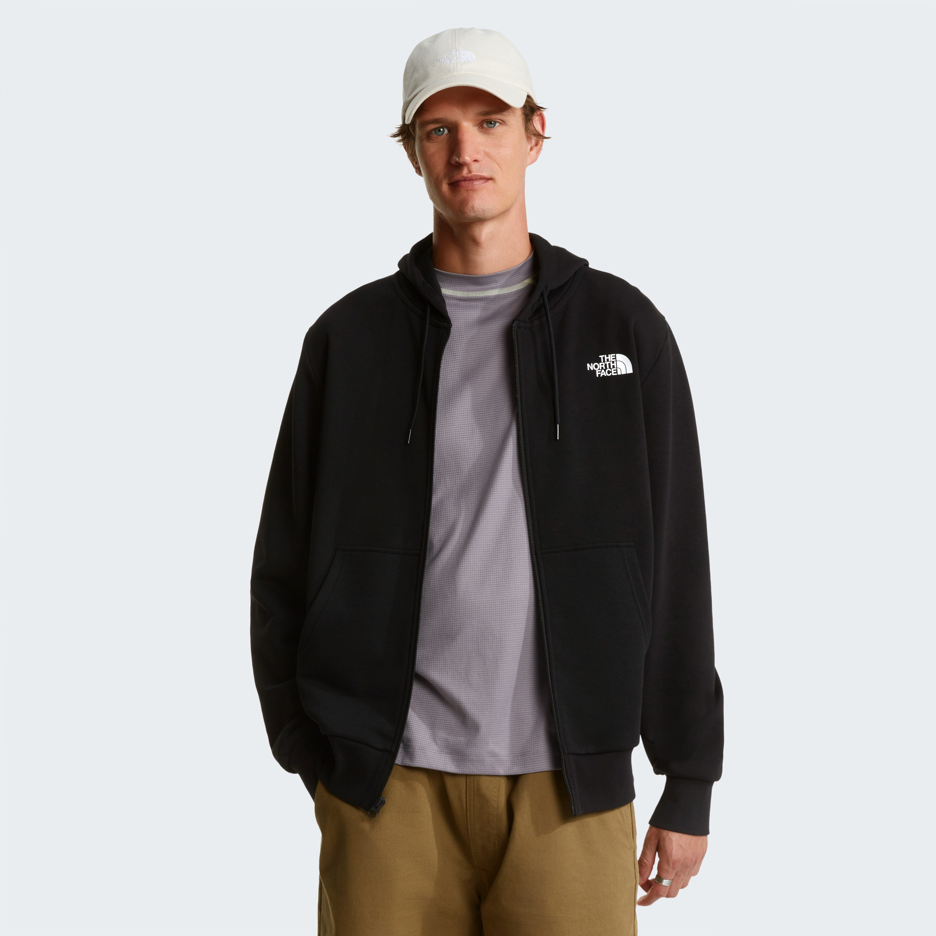 The North Face Kapuzensweatshirt M SIMPLE DOME LIGHT REGULAR HOODIE sportlicher Schnitt, für sportliche Aktivitäten und Outdoor-Abenteuer