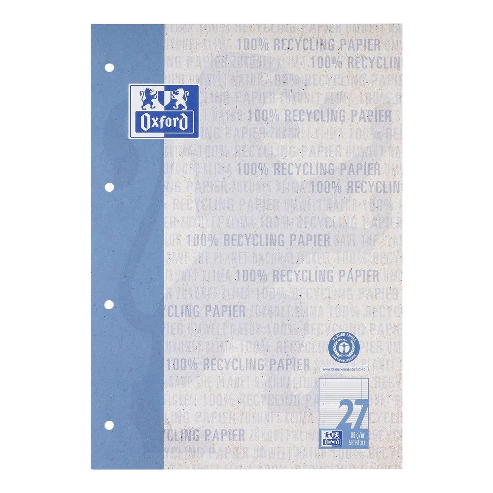 OXFORD Notizblock Recycling