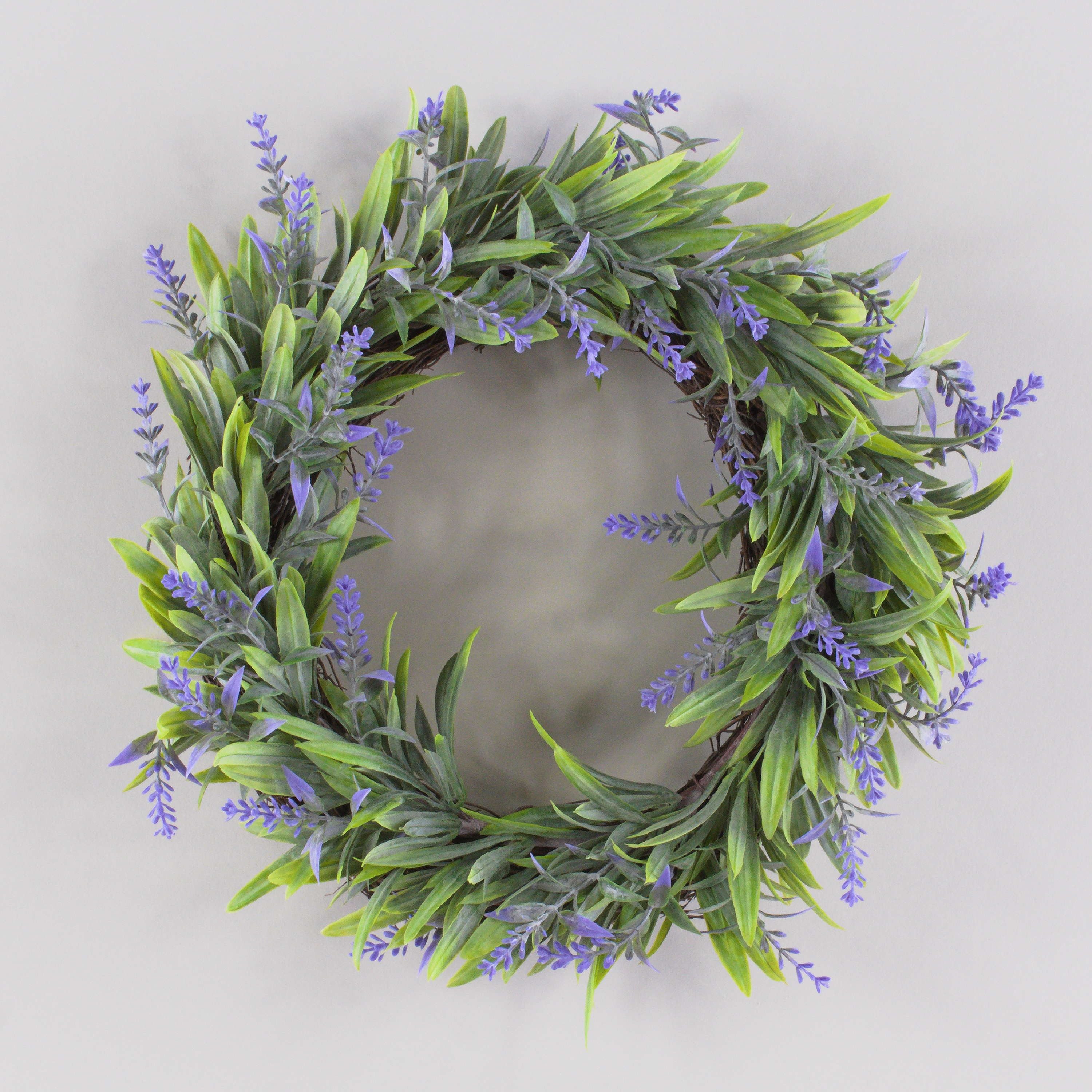Kunstkranz Deko Lavendelkranz OSTERLIND, lila, Ø30cm Lavendel, artplants