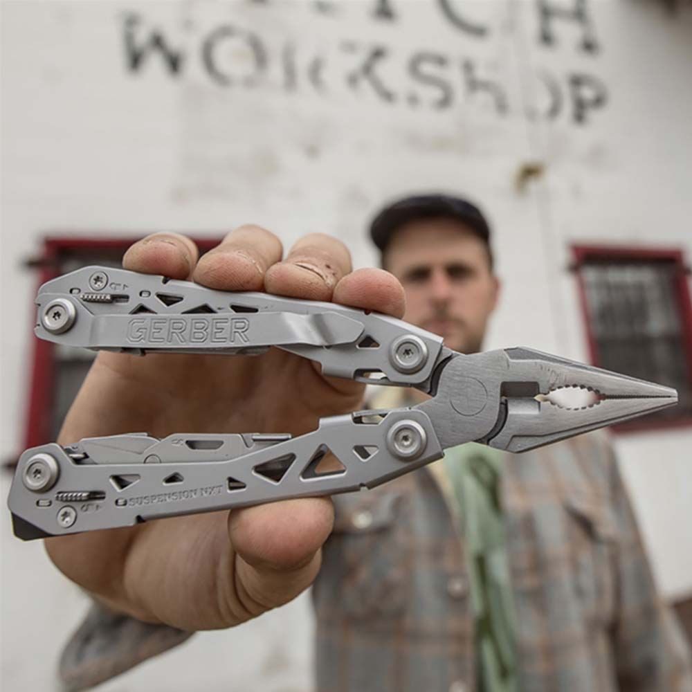 Gerber Cuttermesser Gerber Multitool Suspension NXT mit 15 Funktionen