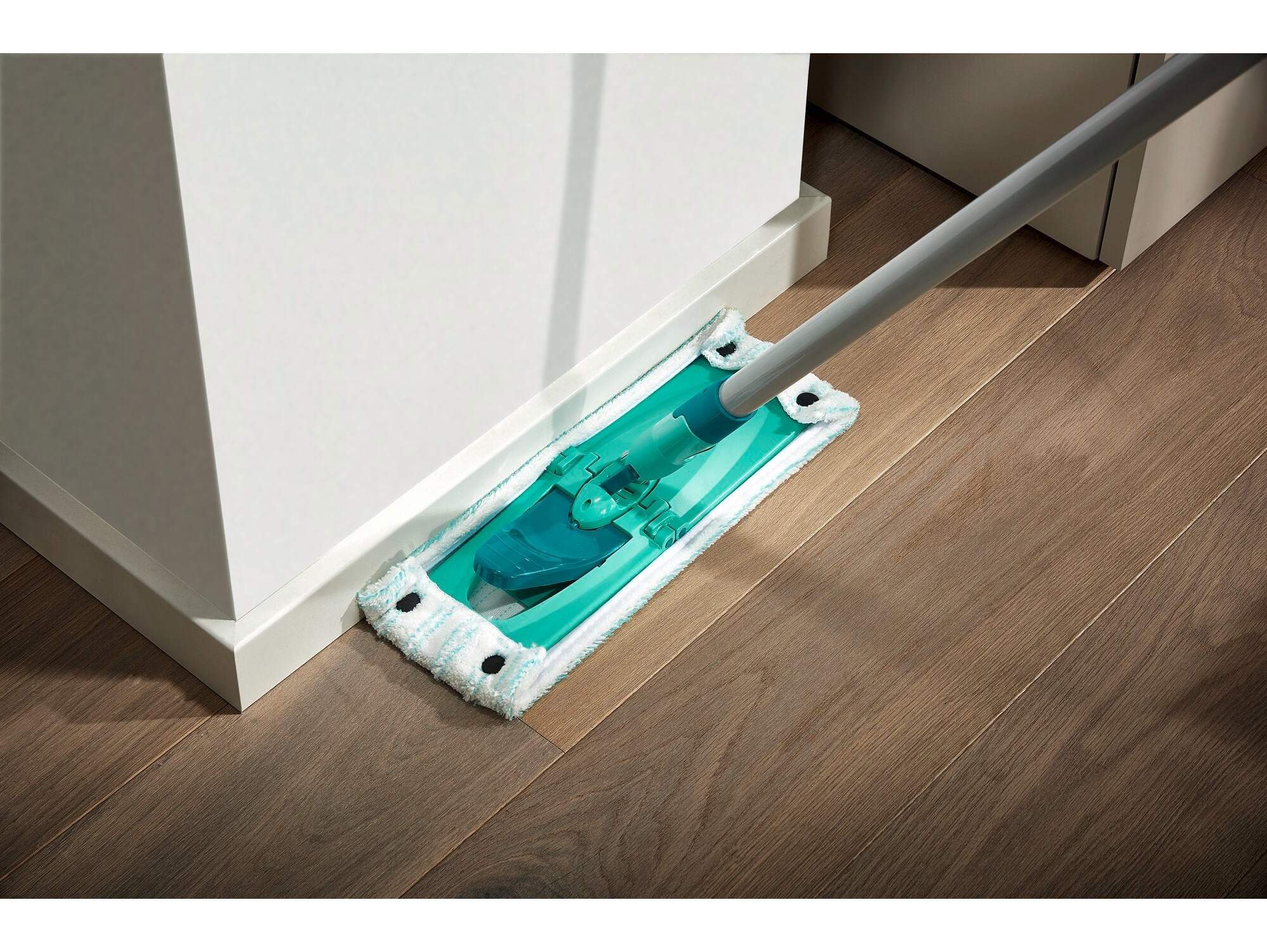 Leifheit Wischbezug CLEAN TWIST XL micro duo für Bodenwischer 42 cm Wischbezug (78 Prozent Polyester 22 Prozent Nylon)