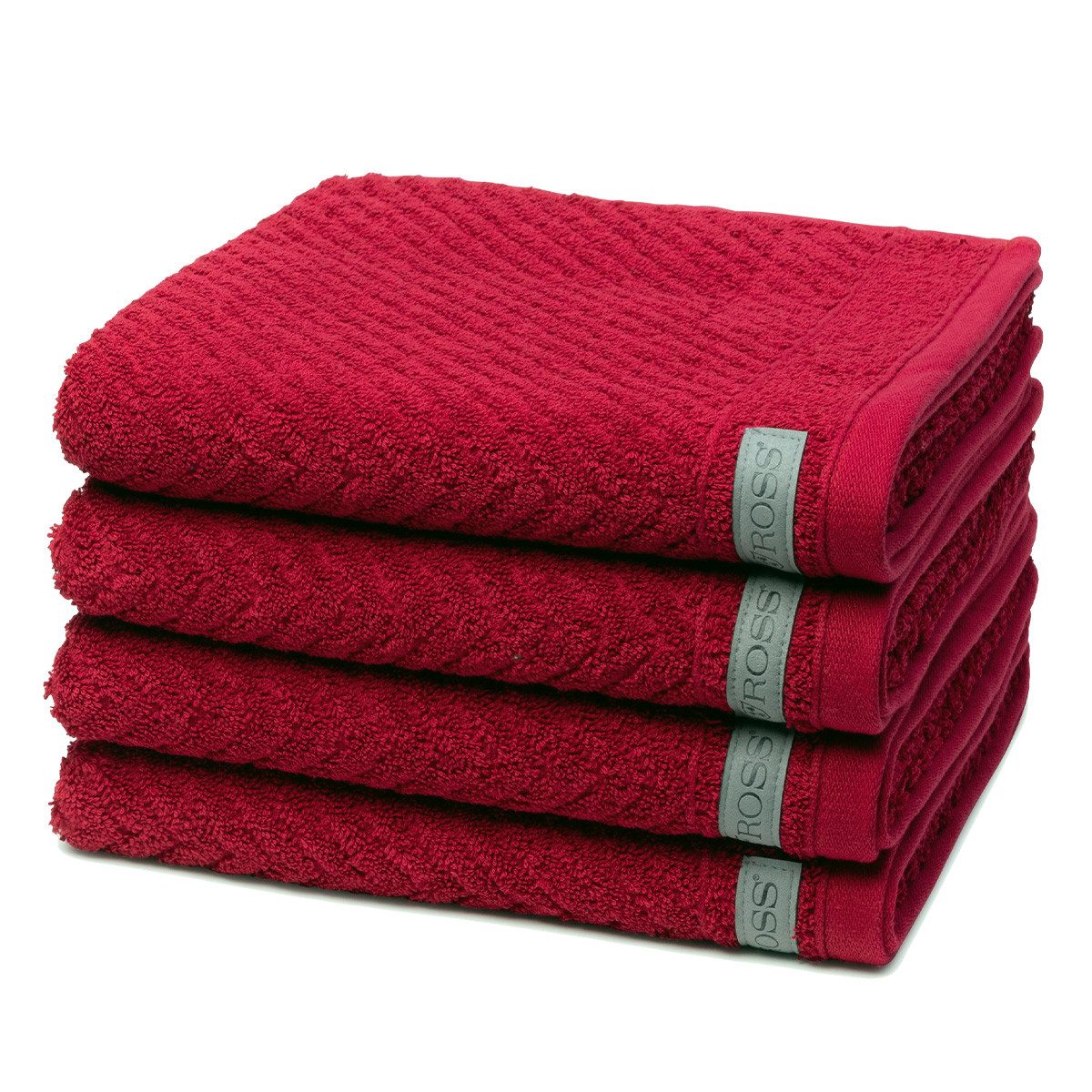 ROSS Handtuch Set Smart, Frottee (Spar-Set, 4-St), 4 X Handtuch im Set - Baumwolle - Saugstark