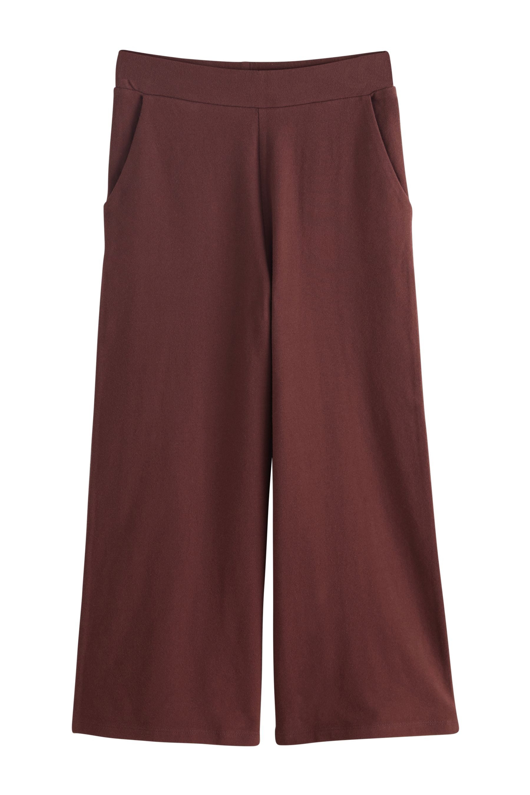 Leggings Jersey-Hose mit weitem Bein