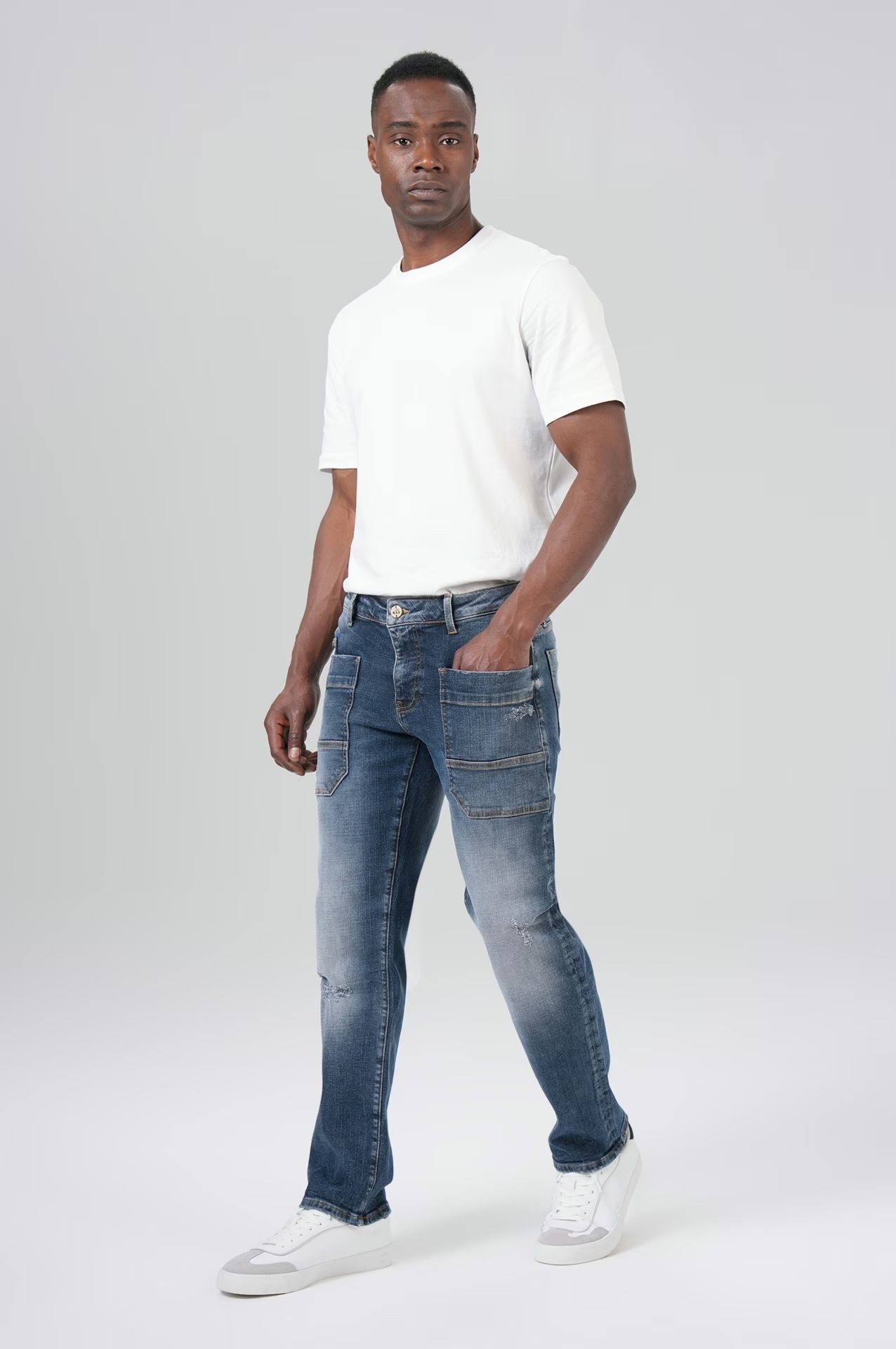 Miracle of Denim Gerade Jeans Theo Comfort Fit - Herrenjeans