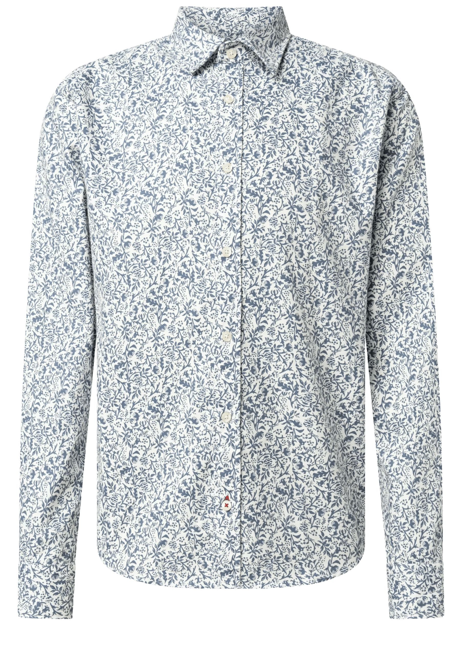 Joop Jeans Businesshemd Hanson mit foralem Muster (1-tlg)