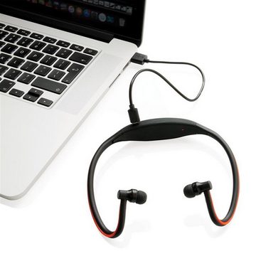 XD Collection Bluetooth In-Ear Kopfhörer mit LED Licht Sportkopfhörer Sport-Kopfhörer (Inklusive Tasche)