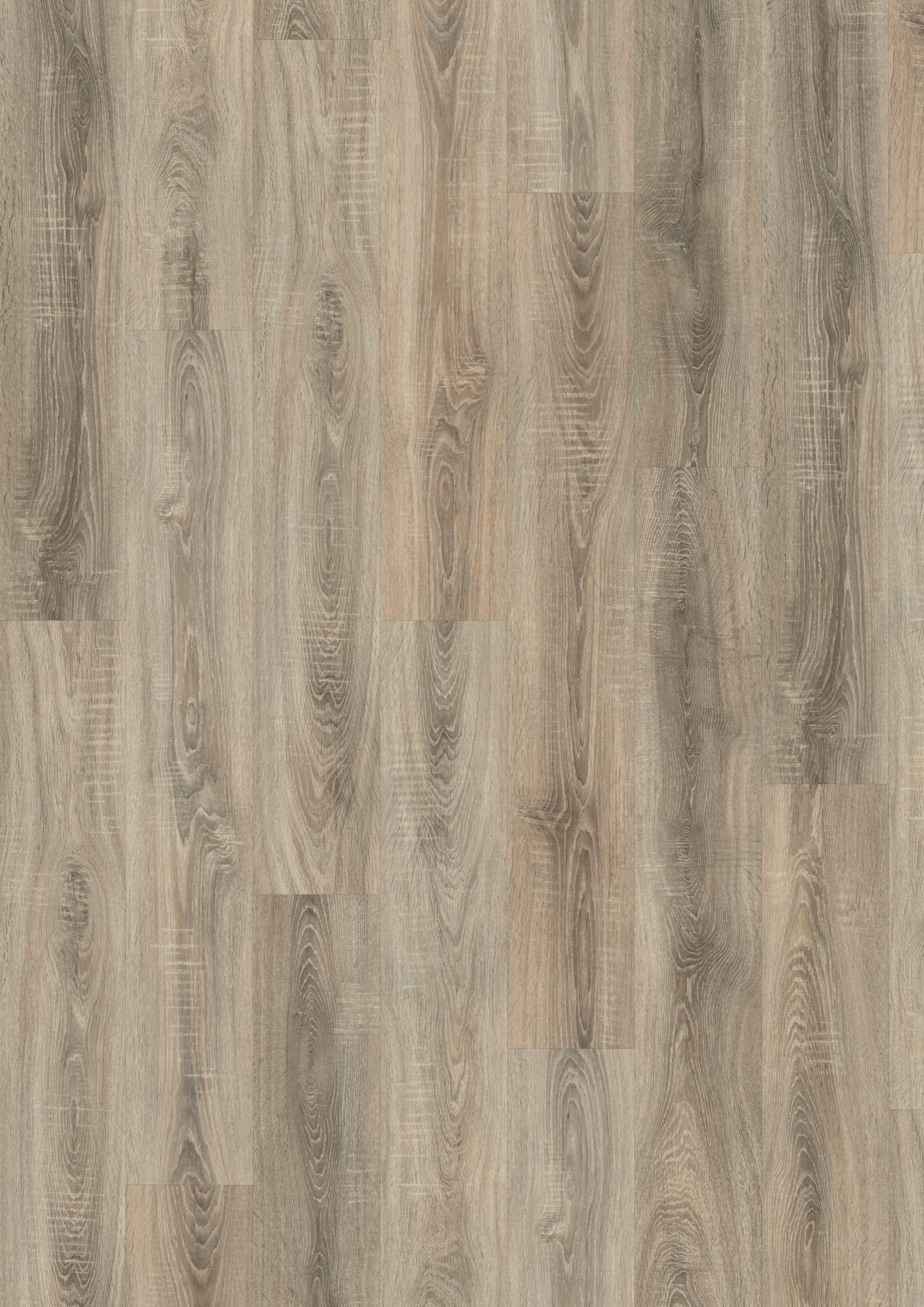 EGGER Designboden GreenTec EHD002 Eiche sägerau grau, (7,5mm, 1,995qm),Robust & Strapazierfähig