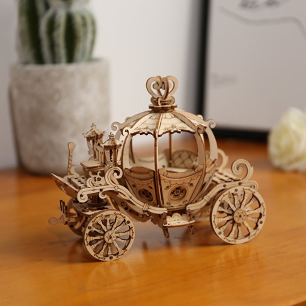 Robotime 3D-Puzzle Robotime Aschenputtel´s Kutsche 3D günstig online kaufen