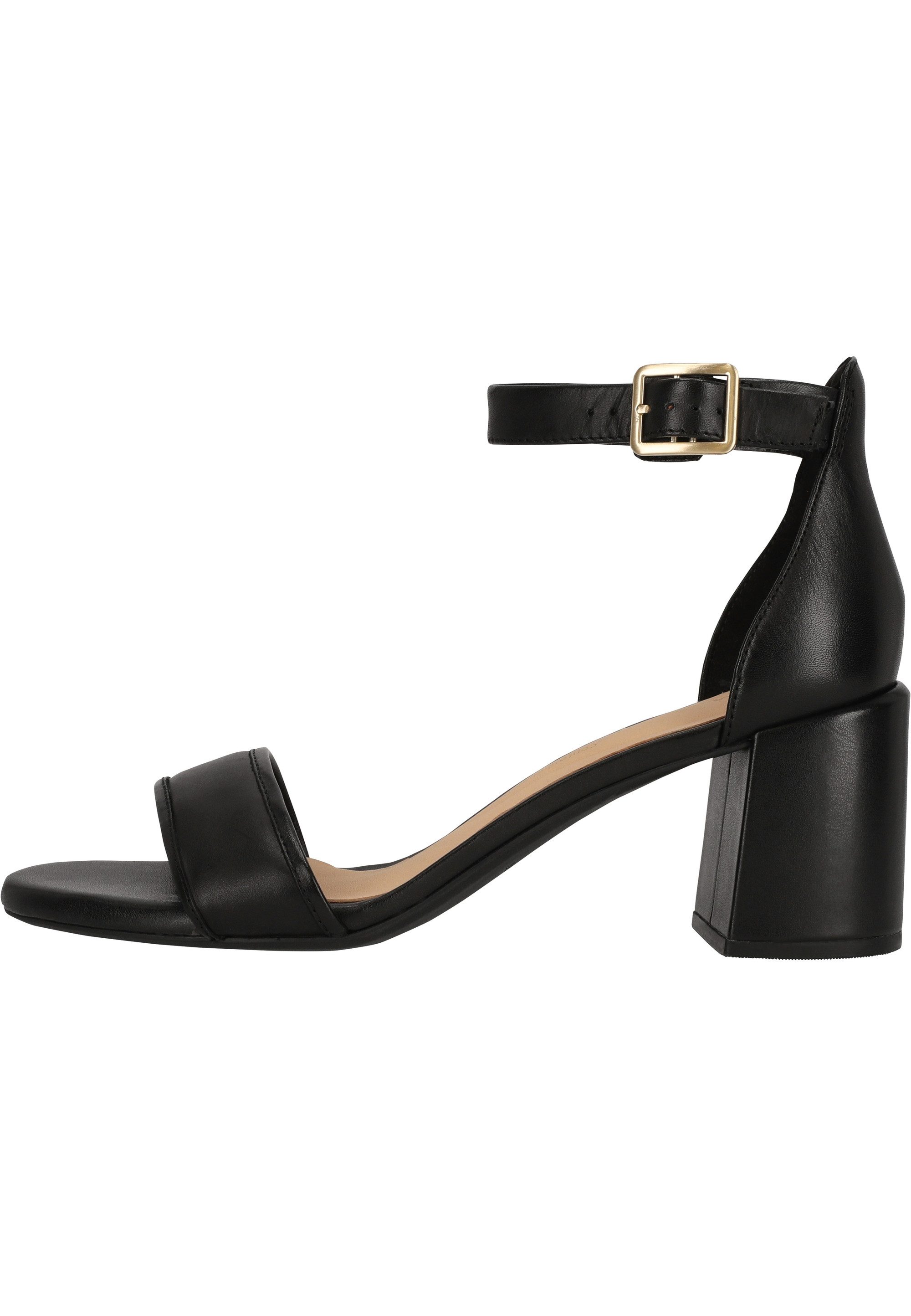 Clarks Ezoria Mae Sandale mit raffinierter ausgestellter Ferse günstig online kaufen