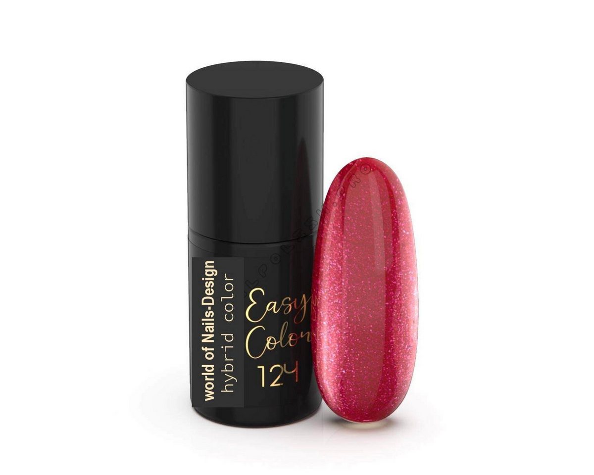 World of Nails-Design Gel-Nagellack UV/LED Hybrid-Lack, Gel-Lack, Gel Polish Easy Color, viele Farben mit und ohne Glitter