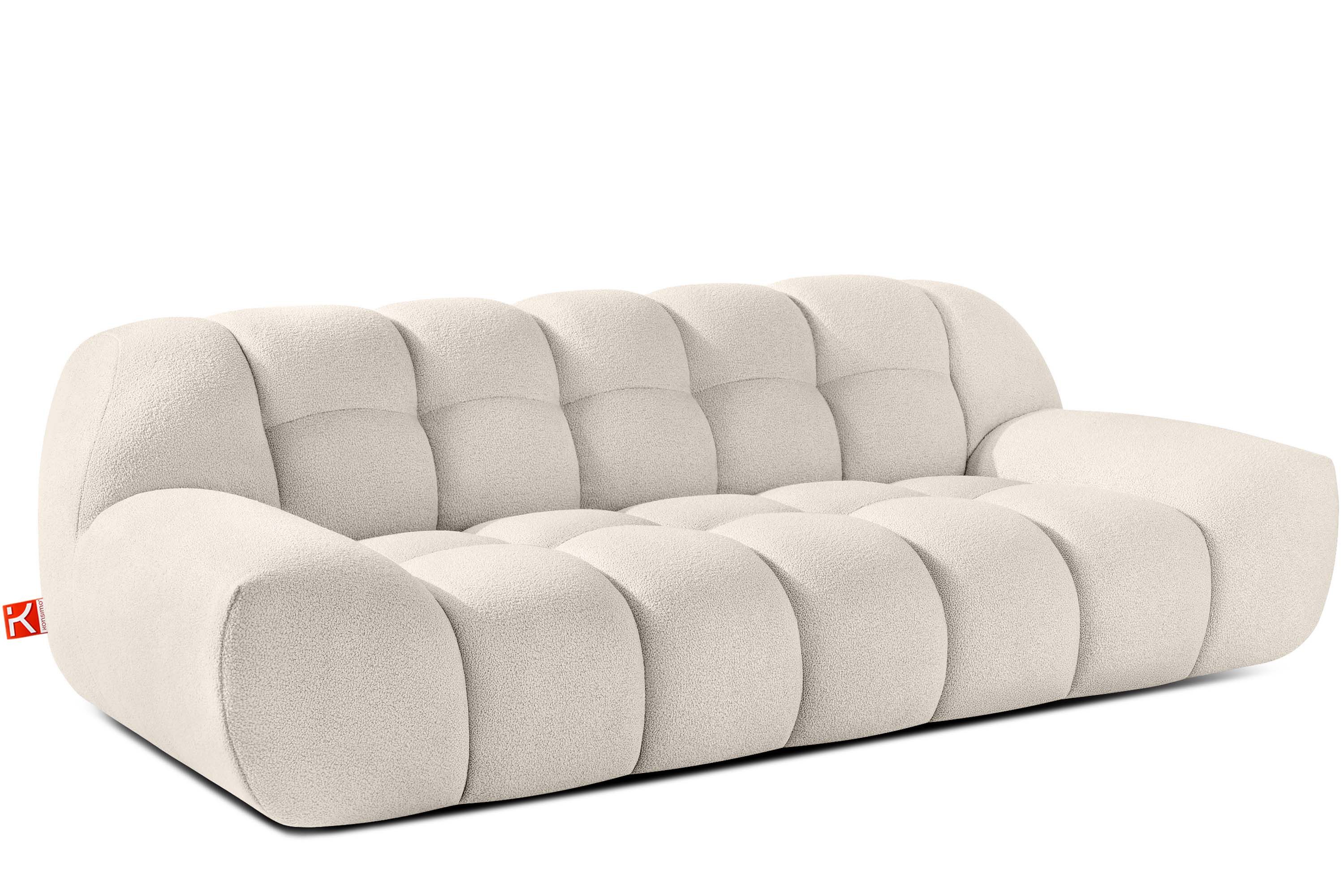 KONSIMO® Sofa VENA Einzelsofa, Japandi-Stil, Premiumqualität günstig online kaufen