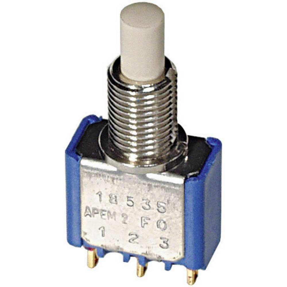 APEM Schalter Drucktaster 30 V/DC 100 mA mit, Betätiger erhaben