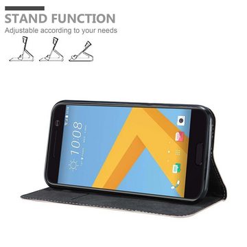 Cadorabo Handyhülle HTC ONE M10 HTC ONE M10, Klappbare Handy Schutzhülle - Hülle - mit Standfunktion und Kartenfach
