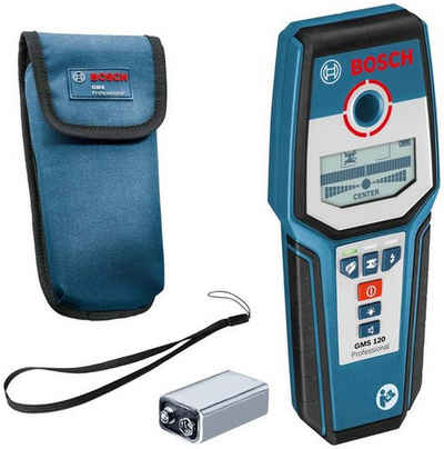 Bosch Professional Entfernungsmesser Metalldetektor GMS 120 Professional
