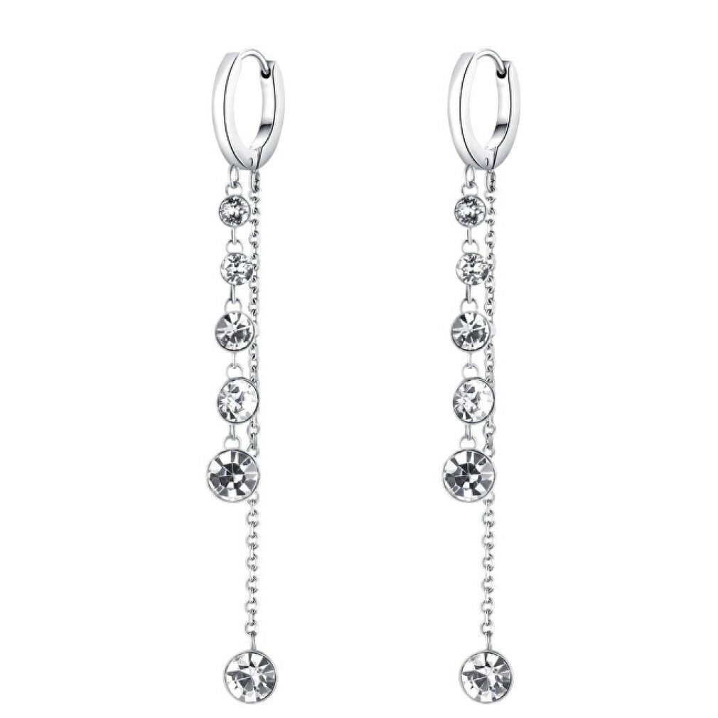 Brosway Ohrring-Set Glittering long earrings with Symphonia BYM87 crystals