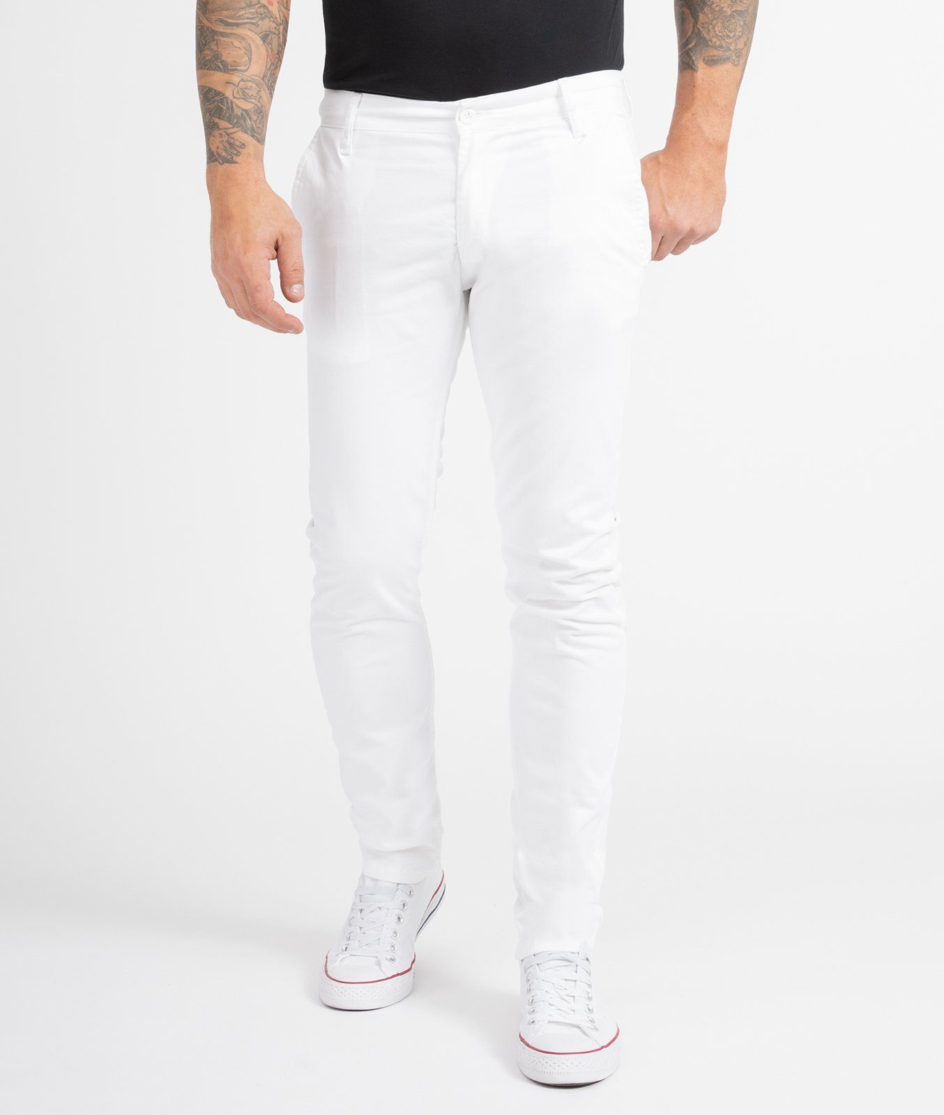 Indumentum Chinohose Herren Slim Fit Hose günstig online kaufen