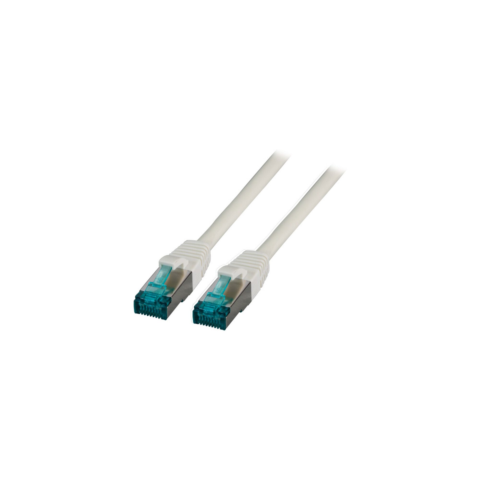 EFB EFB-Elektronik Patchkabel Cat.6A S/FTP RJ45 EC6000A 0.25m gr X-Link Lade-und Datenkabel