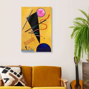 Posterlounge Acrylglasbild Wassily Kandinsky, Berührung, Malerei