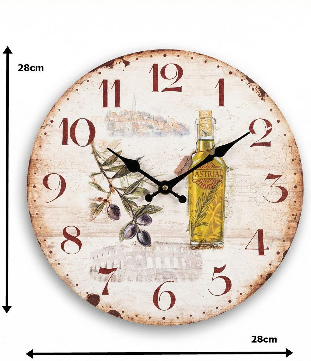 Ambiente Haus Wanduhr Wanduhr - Istria - 28 cm – Bild 4 von 4