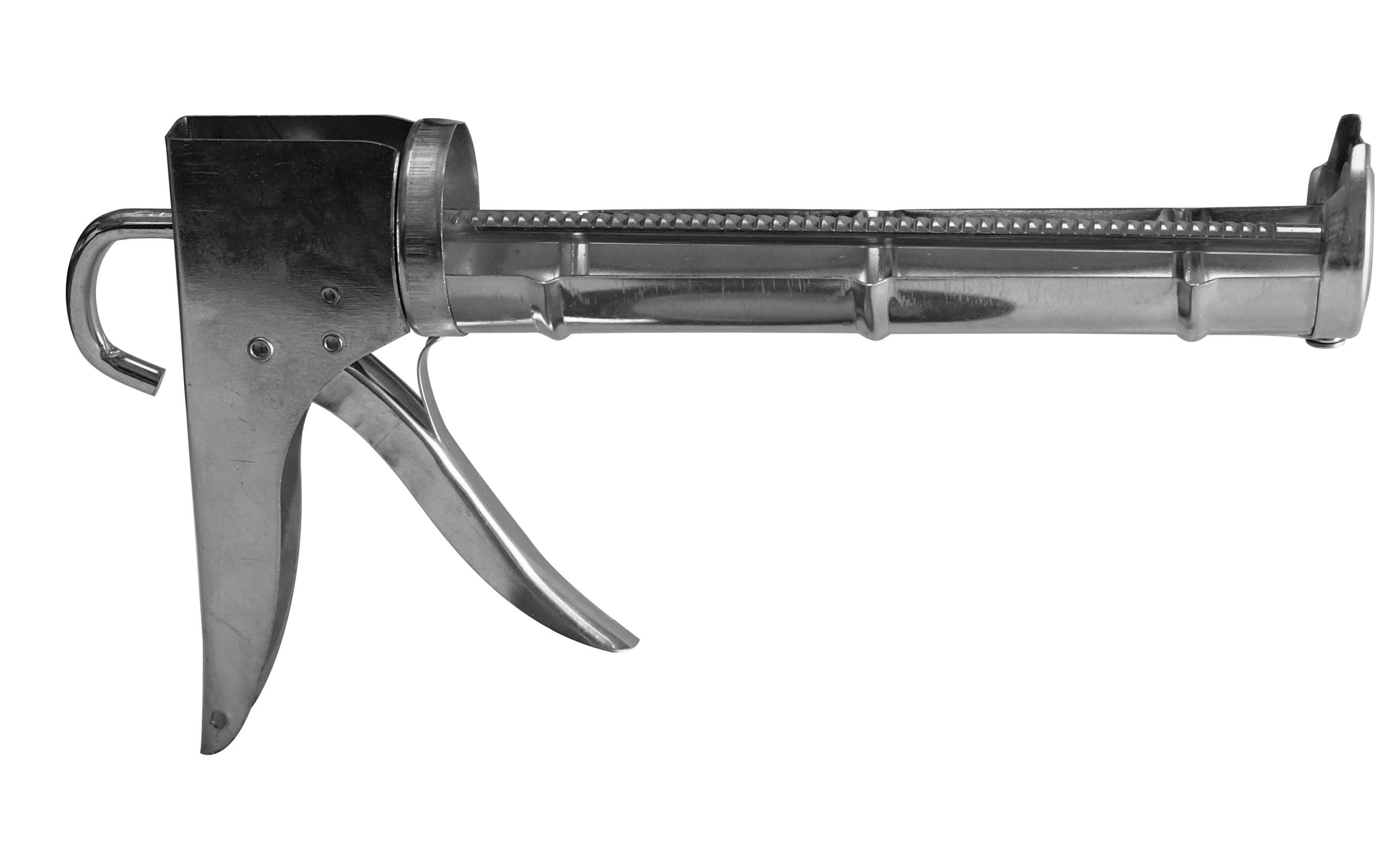 TECTOOL Kartuschenpistole KARTUSCHENPRESSE - MIT VERZAHNTER SCHUBSTANGE, 320ML, (Packung, 1-tlg., 1 Kartuschenpresse), Entwickelt für Kartuschen mit einem Fassungsvermögen von 320 ml