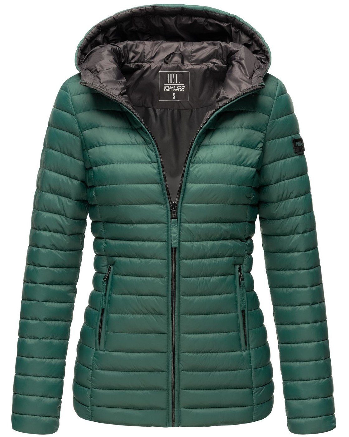 Marikoo Steppjacke Asraa Übergangsjacke mit kontrastfarbendem günstig online kaufen