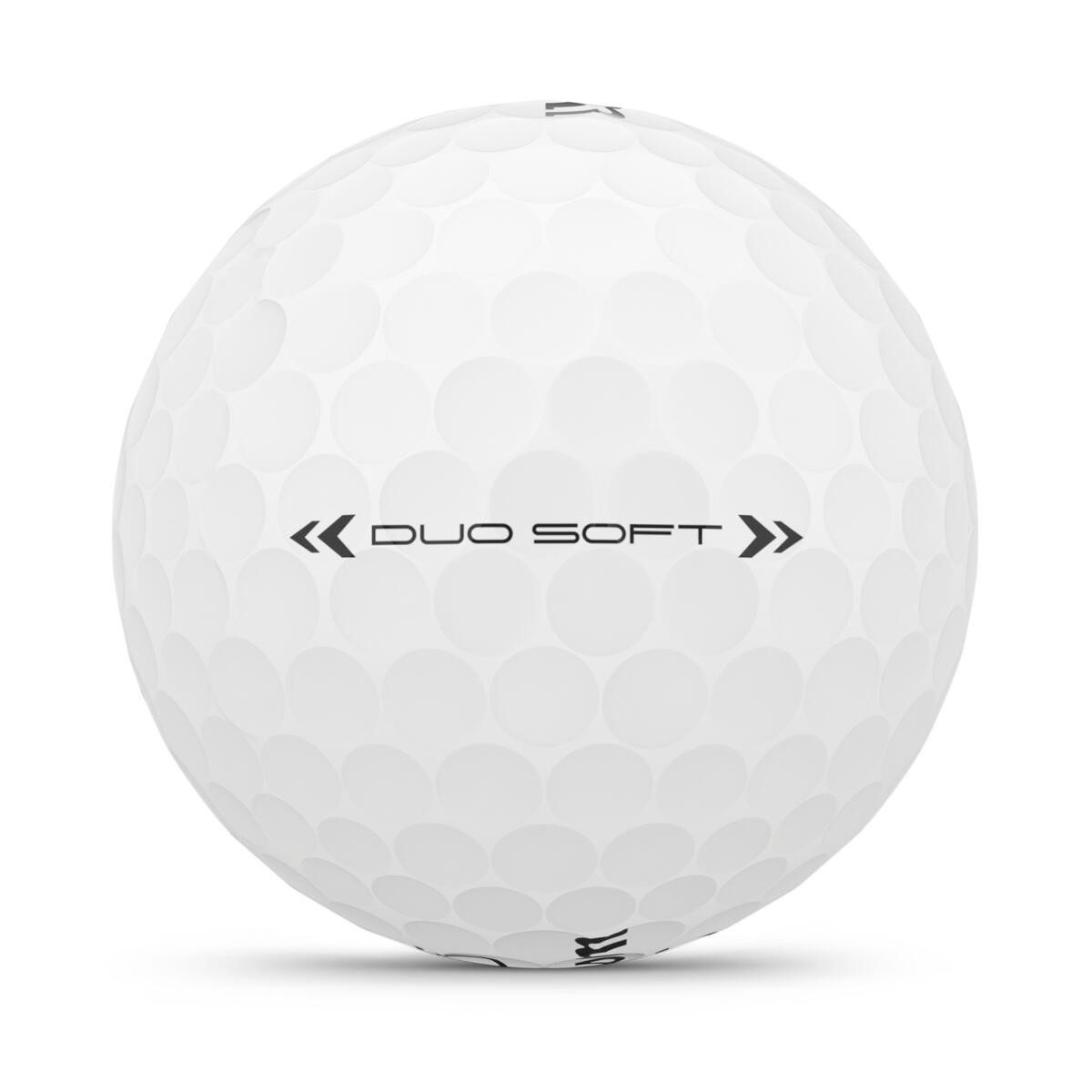Wilson Golfball Wilson Golfball Duo Soft 2025 Weiß 1 Dutzend