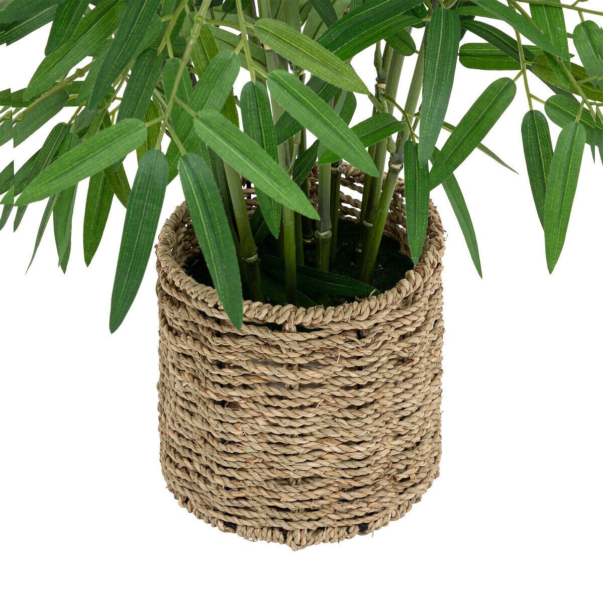 Kunstpflanze Künstliche Bambuspflanze 100 cm Zimmerpflanze, Atmosphera Créateur d'intérieur, Höhe 100 cm – Bild 3 von 4
