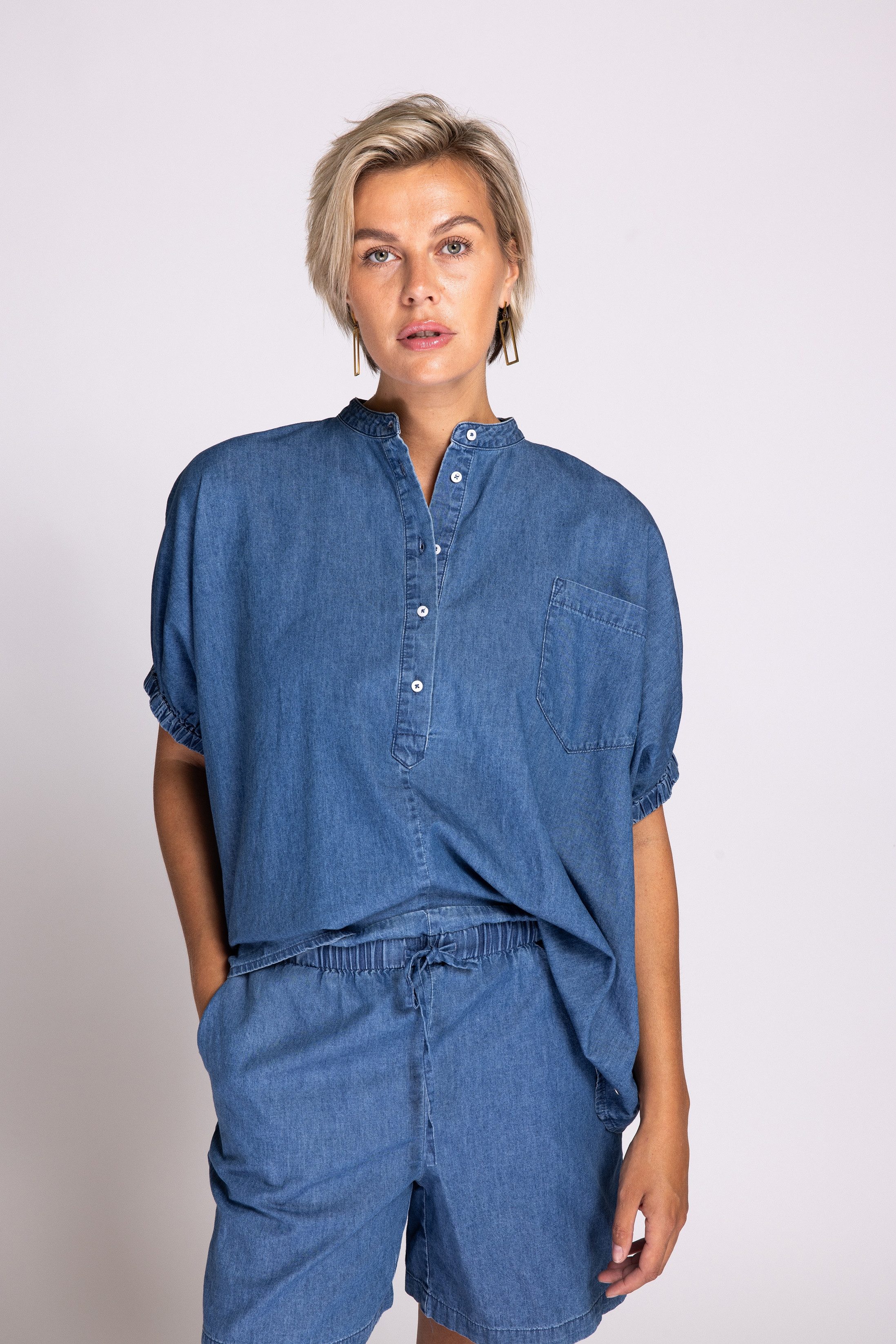 Zhrill Jeansbluse ZHPARA