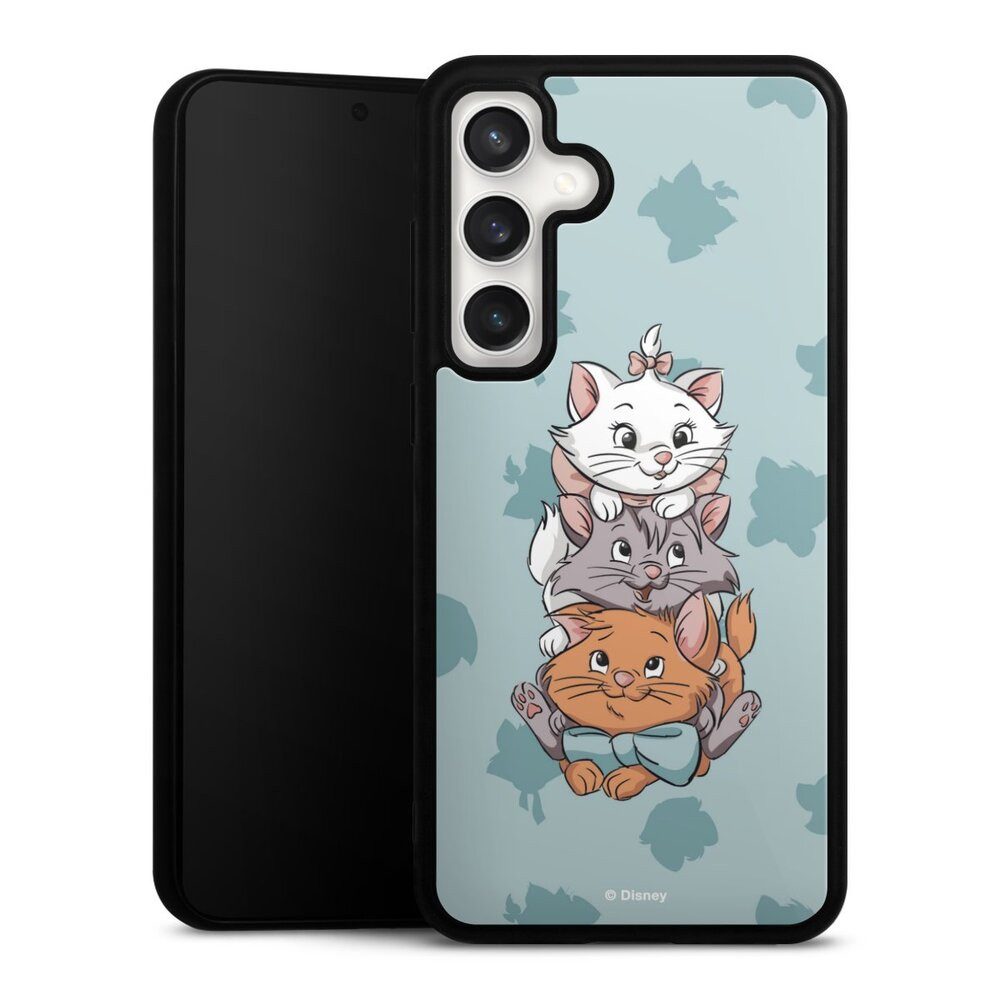 DeinDesign Handyhülle Disney Aristocats Katze Aristocats Triplets, Samsung Galaxy S24 FE 5G Gallery Case Glas Hülle