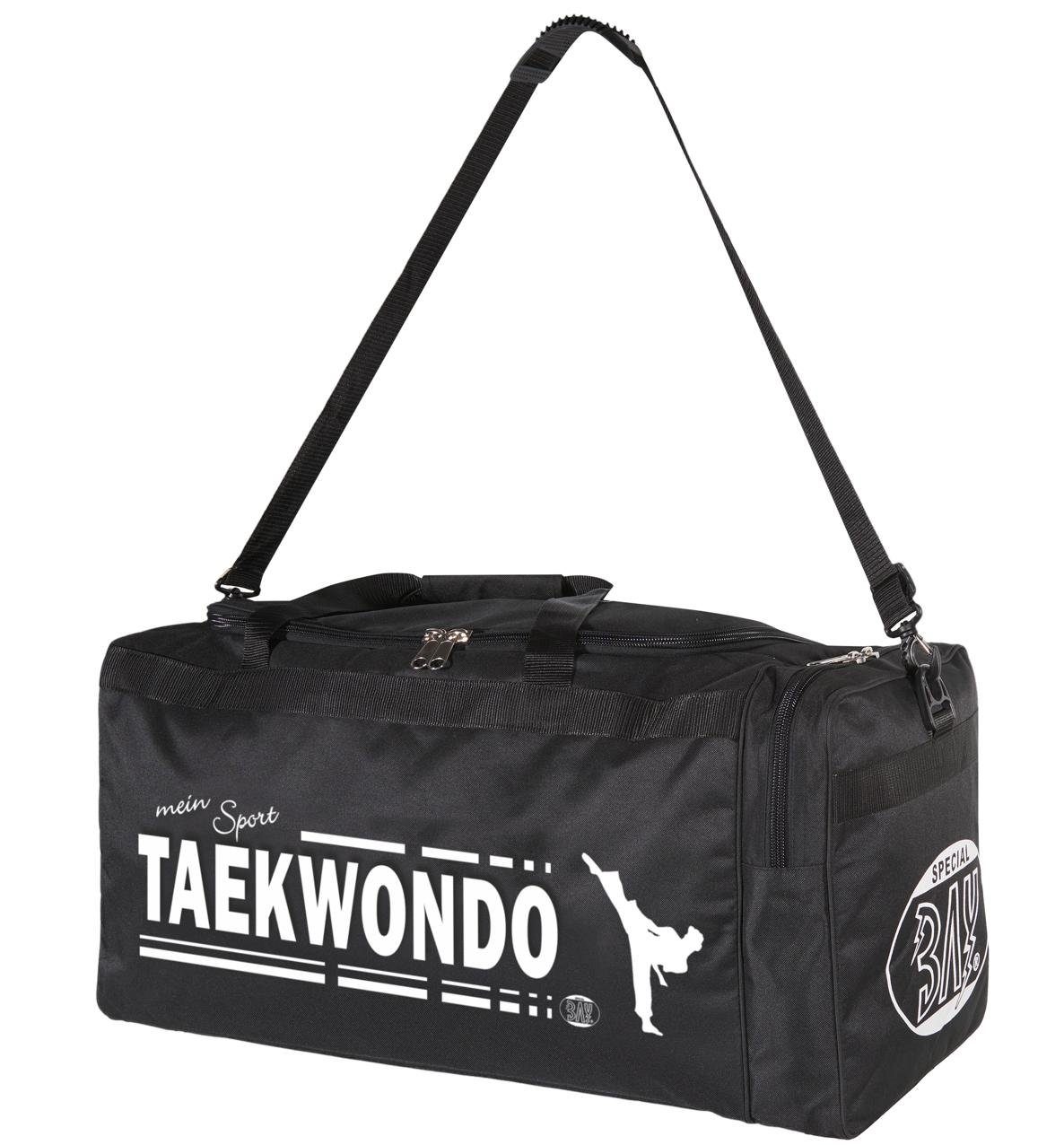 Sport mein 70 schwarz TKD Sporttasche BAY-Sports Taekwondo cm Sporttasche