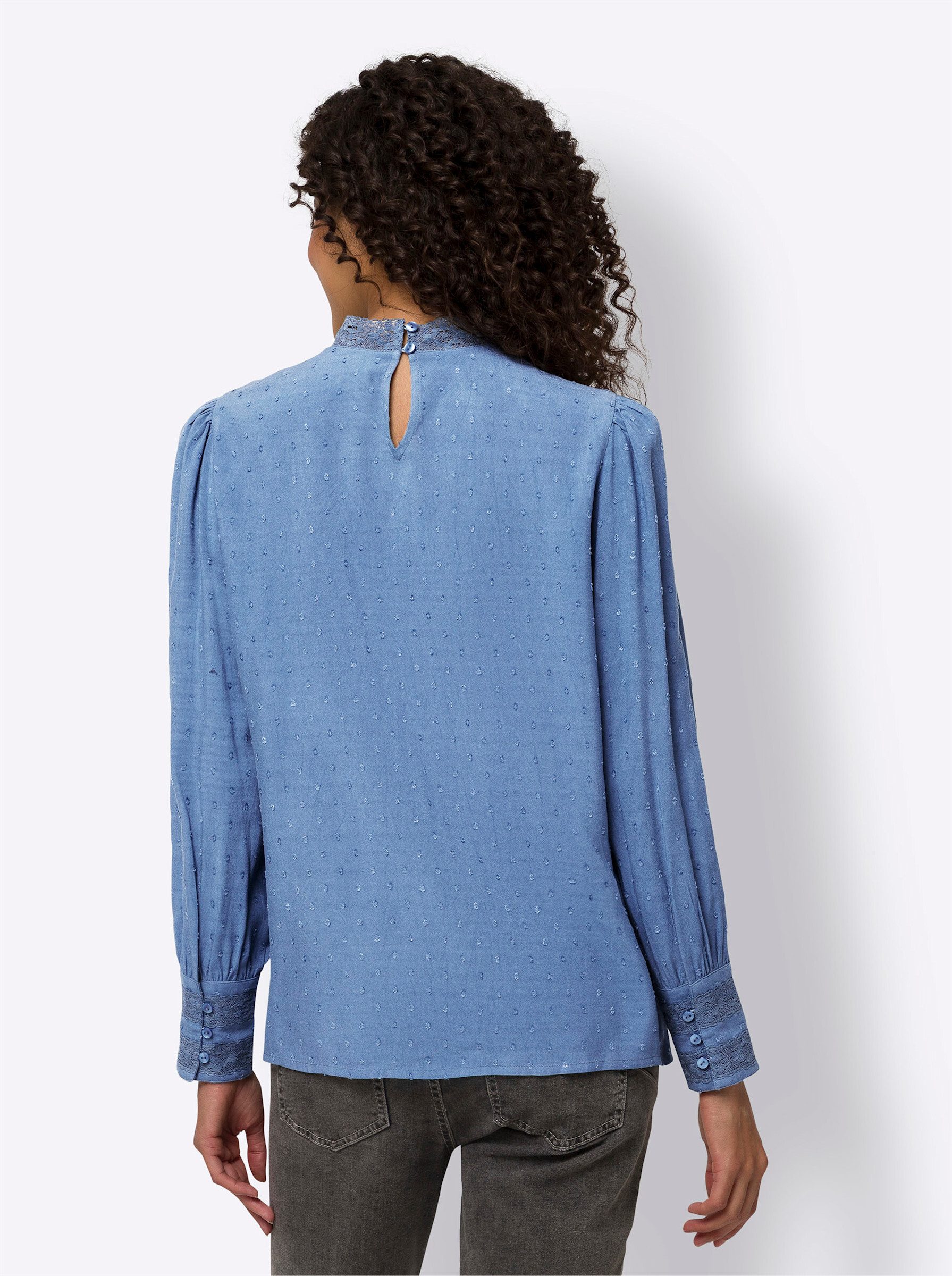 heine Klassische Bluse Spitzenbluse günstig online kaufen